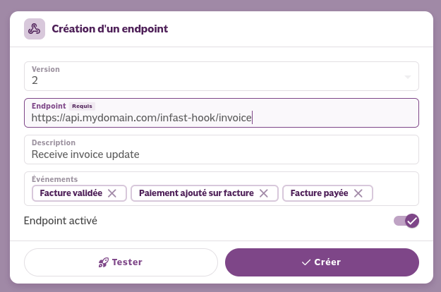 INFast App Screenshot